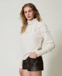 Rollkragenpullover Aus Wolle Und Kaschmir