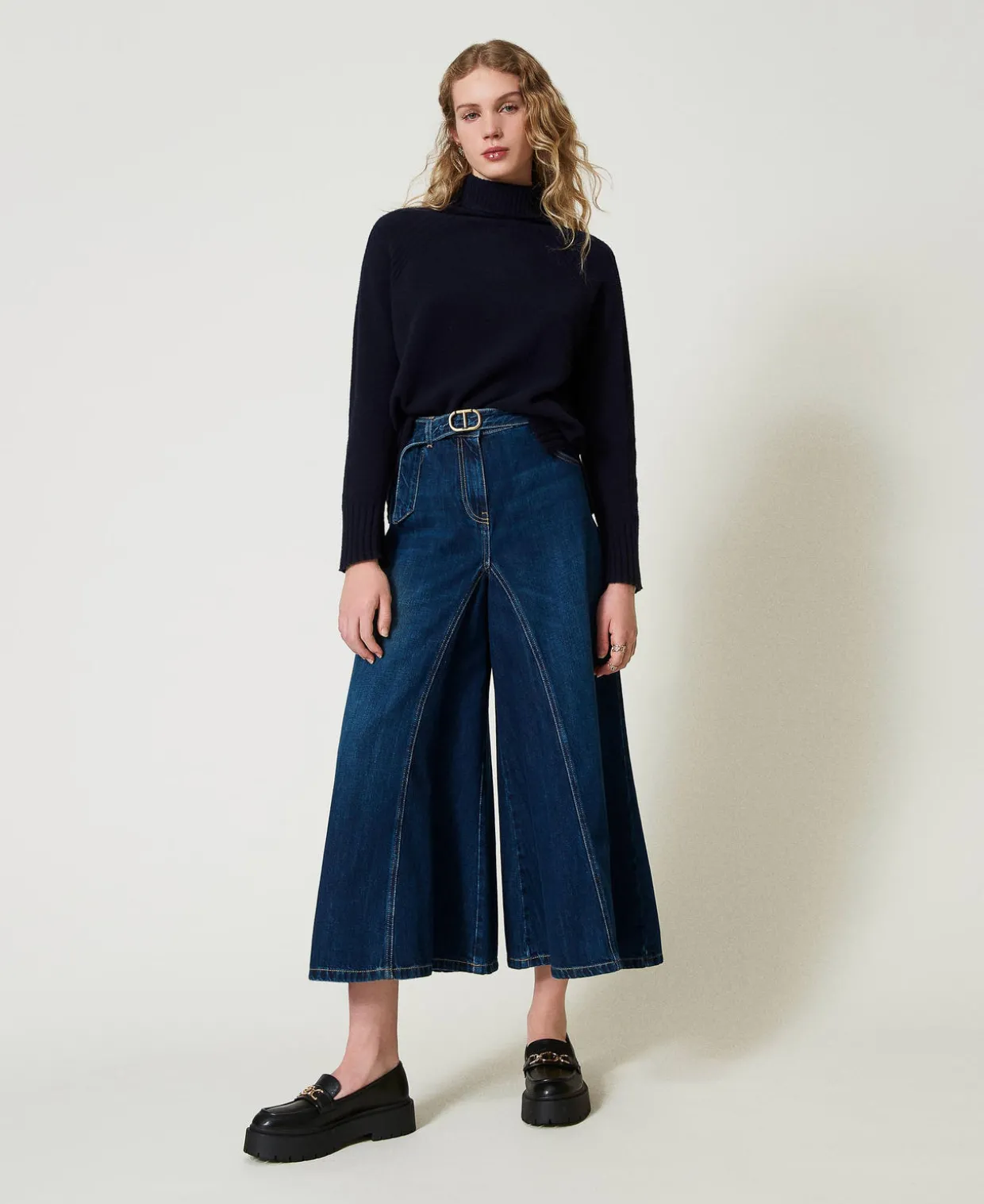 Rollkragenpullover Aus Wolle Und Kaschmir