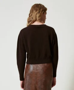 Rundhalspullover Aus Eco-Cashmere