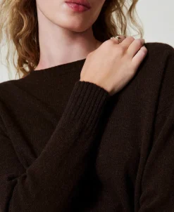 Rundhalspullover Aus Eco-Cashmere