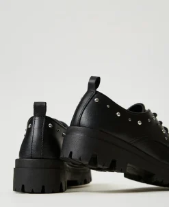 Schnürschuh Aus Leder