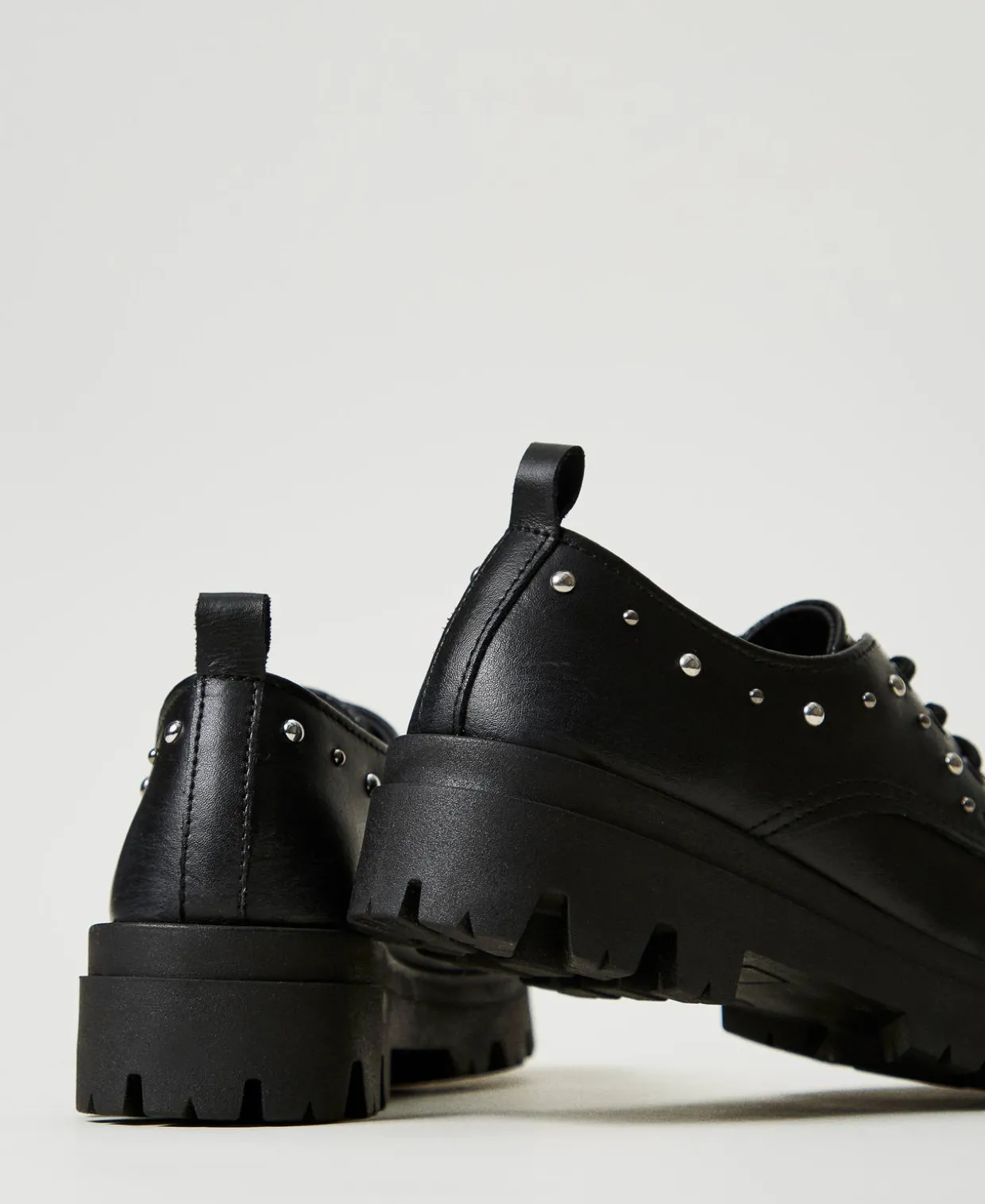 Schnürschuh Aus Leder