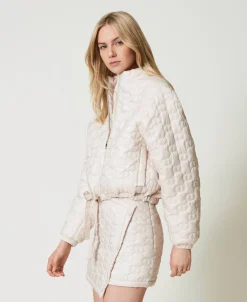 Steppjacke Mit Oval T