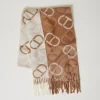 Stola Aus Jacquardtuch Mit Oval Ts