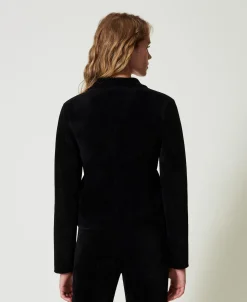 Strickjacke Mit „Oval T“-Knöpfen