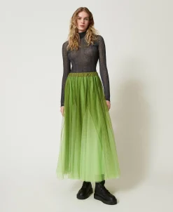 Tüllrock Mit Dégradéprint