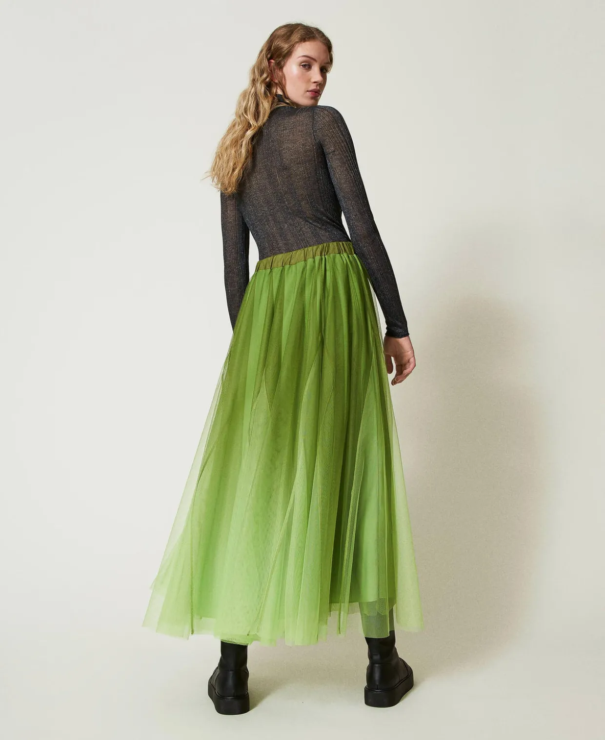 Tüllrock Mit Dégradéprint