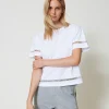 T-Shirt Im Regular-Fit Mit Sticklogo