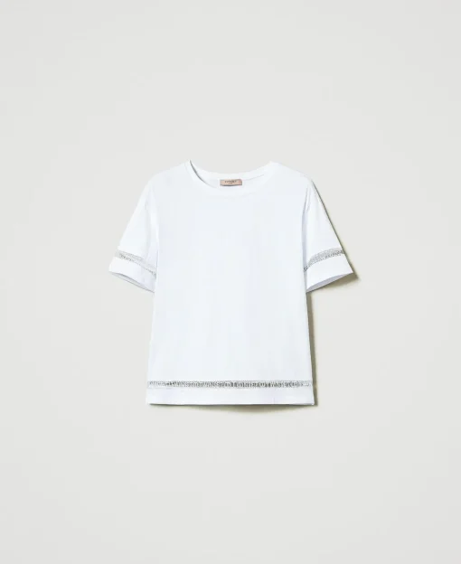 T-Shirt Im Regular-Fit Mit Sticklogo