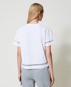 T-Shirt Im Regular-Fit Mit Sticklogo