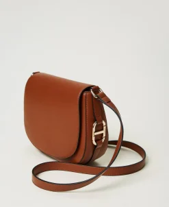 Umhängetasche Mit „Oval T“-Schnalle
