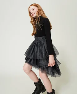 Volantrock Aus Lurextüll