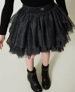 Volantrock Aus Lurextüll