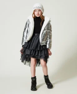 Volantrock Aus Lurextüll