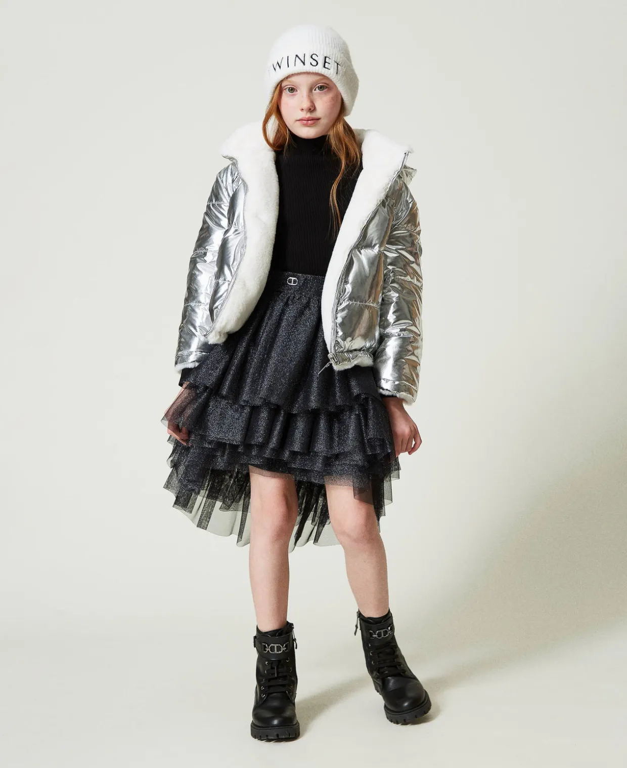 Volantrock Aus Lurextüll