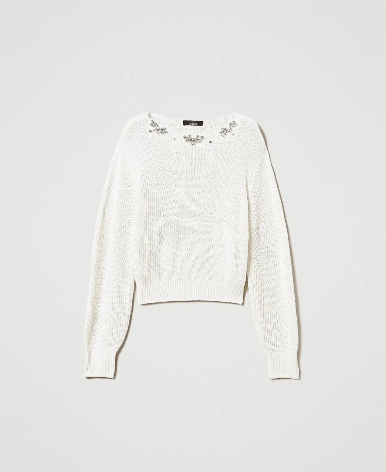 Von Hand Bestickter Pullover