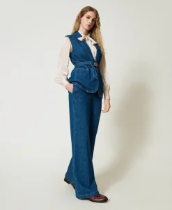 Wide-Leg-Tailoringjeans